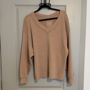 Aerie oversized sweater tee